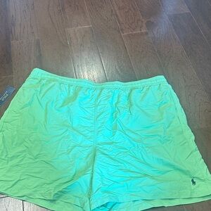 NWT Green Polo Ralph Lauren Shorts- size 3XB